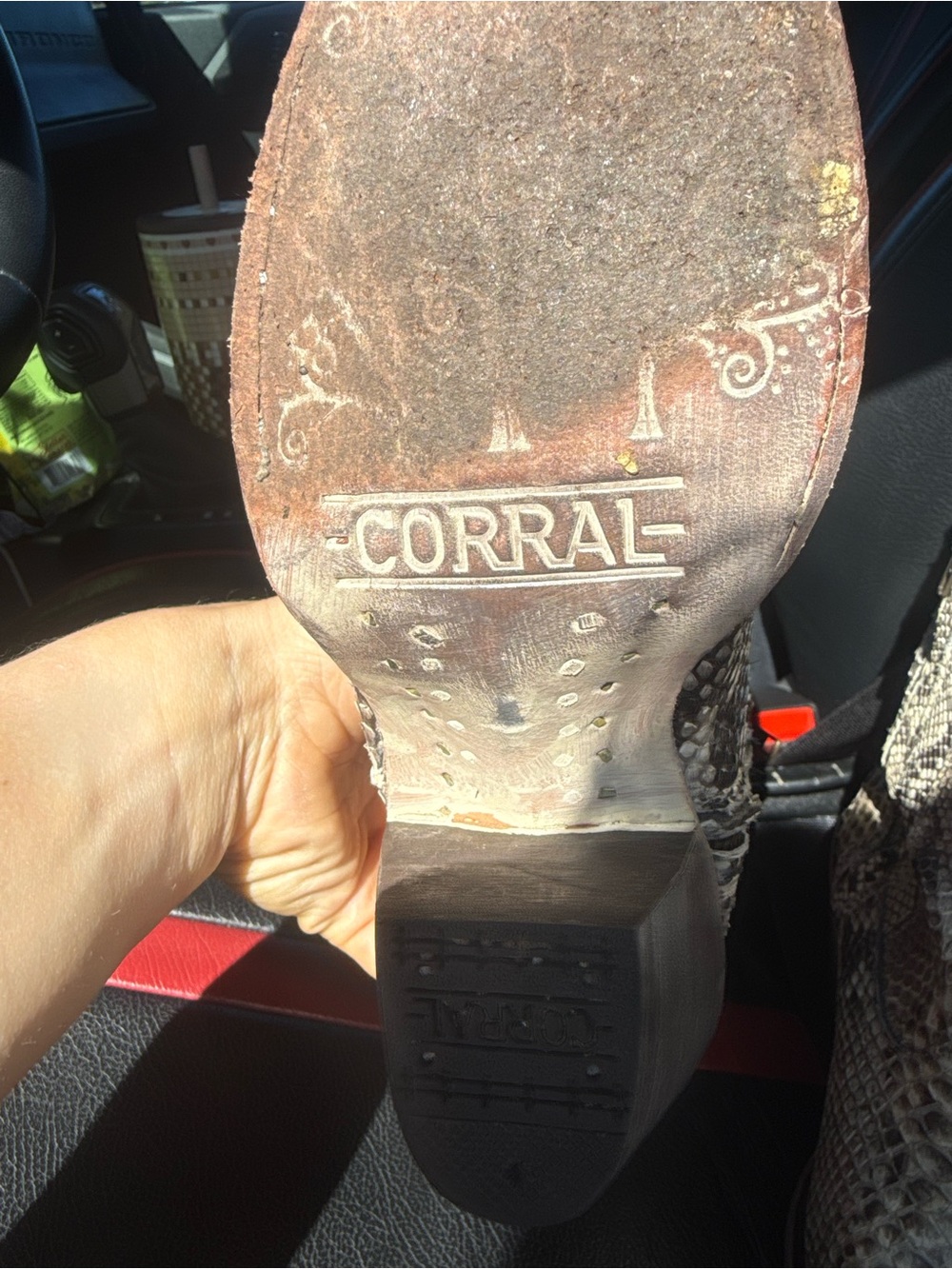 Corral Python leather boots! - Picture 7 of 7